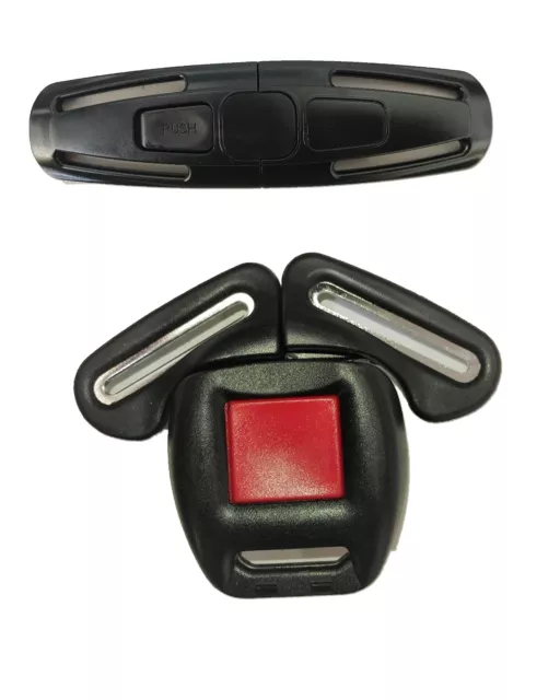 Child Car Seat Harness Chest Clip&Buckle Safe Set Evenflo Triumph (Advanced, LX) 2