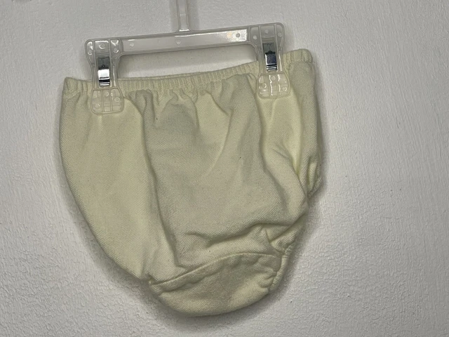 Ralph Lauren Bloomers Baby Girls Size 9 Months Yellow Diaper Cover