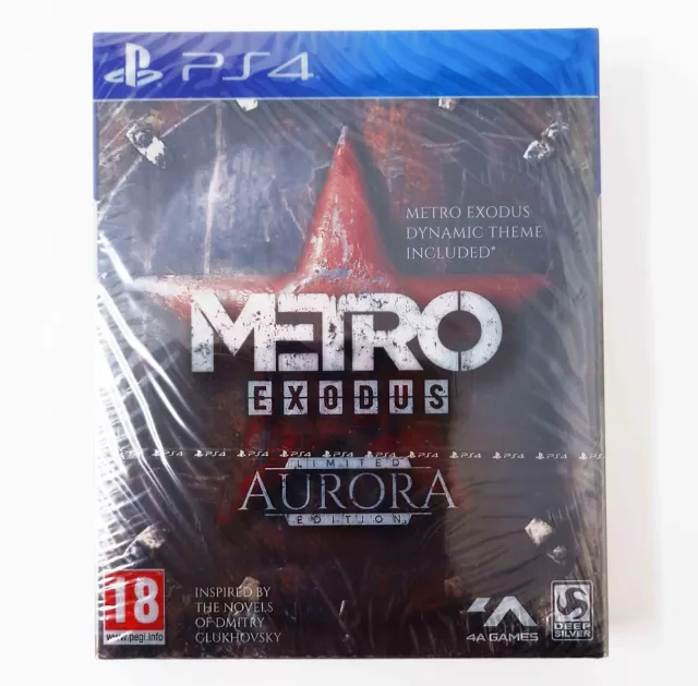 Metro Exodus Aurora Edition Steelbook Edition (Ps4) Brand New Sealed.