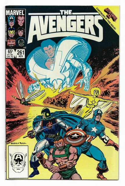 Avengers #261 : NM- 9.2 : "Earth and Beyond!" : Secret Wars II