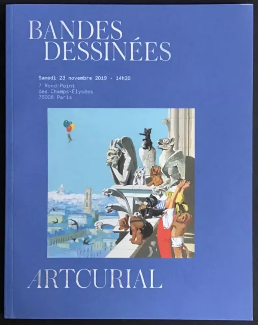 ARTCURIAL Catalogue de vente Bandes dessinées 23 novembre 2019 Excellent état