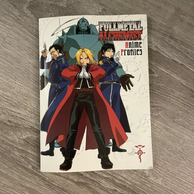 2004 Fullmetal Alchemist Anime Profiles by Hiromu Arakawa Softcover Book