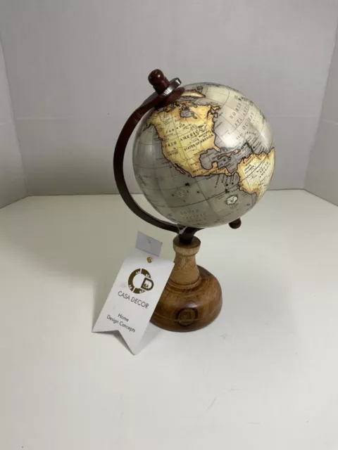 Hammond Globe Office/Work/School Desk Swivel And Tilt 5 Inch Mini Globe