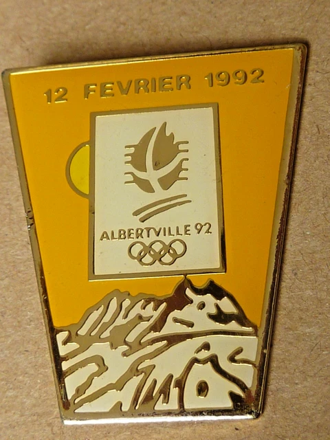 Jeux Olympiques - Pin's JO ALBERVILLE 92 - mascotte MAGIQUE série 1992
