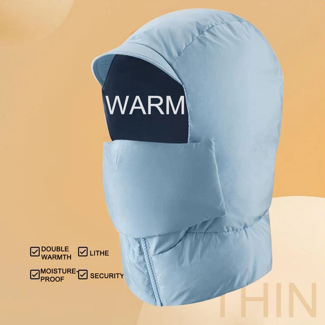 Cycling Caps Windproof Winter Headgear for Bike Motorcycle Riding (Blue) 3