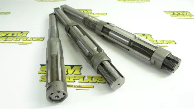 Lot Of 3 Chadwick Hss Hand Adjustable Reamers No.28 No.29 & "J"
