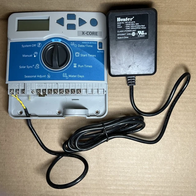 HUNTER XCORE 4STATION Zone XC400i Sprinkler Irrigation Timer