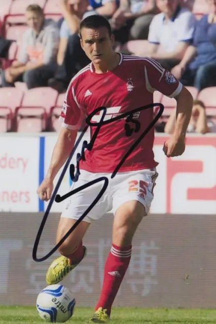 Jack Hobbs Hand Signed 6X4 Photo - Football Autograph - Nottingham Forest 4.