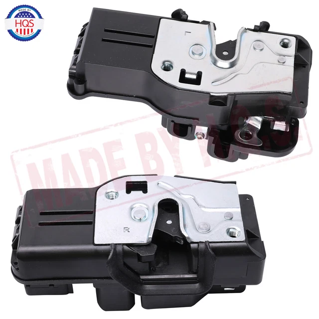 Front Door Lock Actuator Pair (Driver & Passenger) For Chevrolet Corvette 2005-2013 / Cadillac XLR 2004-2009