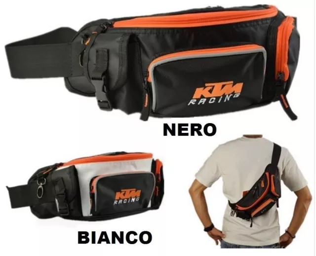 MARSUPIO BORSELLO TRACOLLA KTM porta oggetti utensili Enduro MTB