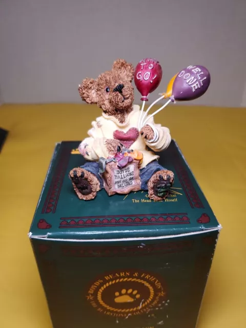 Boyd's Bears Goodfer U Bear...Way to Go! Figurine #227729 1993-7081