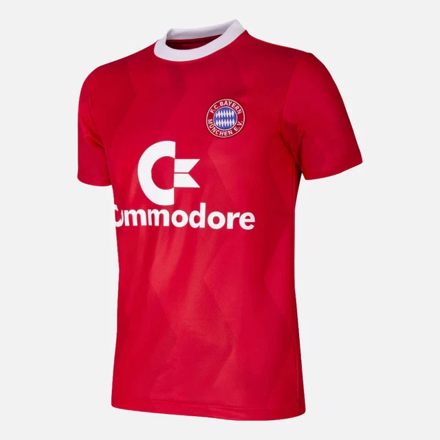 FCB RETRO TRIKOT 198889 FC Bayern München Größe L Copa Commodore NEU EUR 86,00 PicClick DE