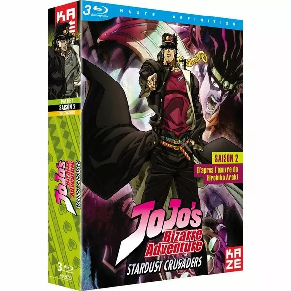 Blu-ray JoJo's Bizarre Adventure - Saison 2 - Partie 1/2 - Edition Collector