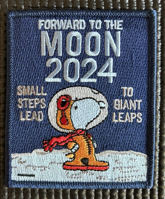 NASA MOON MISSION 2024 Space Patch Artemis Program 3.5” 10.00