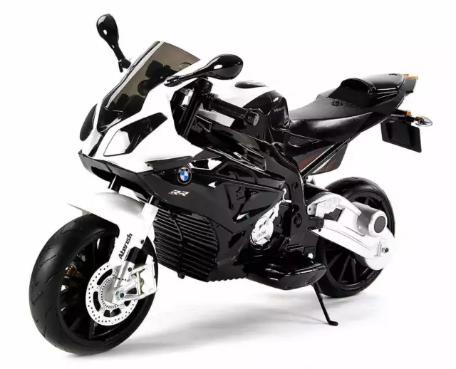 Moto Elettrica Per Bambini Bmw Super Sport S1000 Rr 12V Con 2 Motori E Luci Con 2