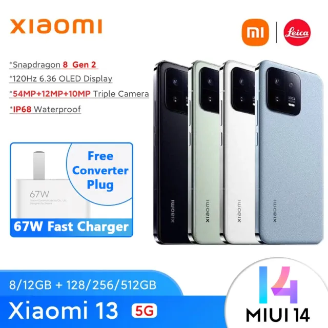 Xiaomi Mi 13 Pro 5G 12/256GB 6.73OLED GLOBAL VERSION Leica 50MP SD8Gen2  ByFedEx