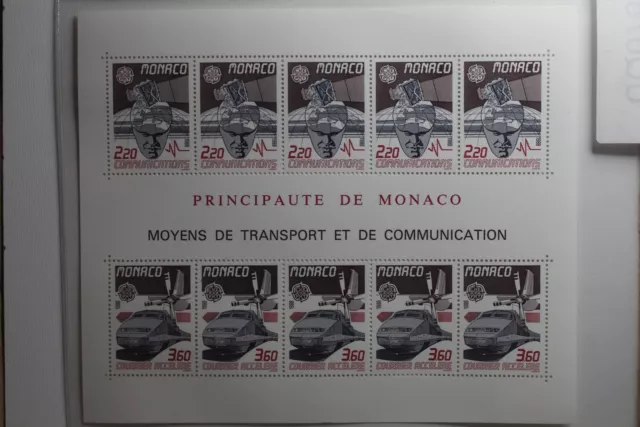 Monaco Block 39 mit 1859-1860 postfrisch #UQ076