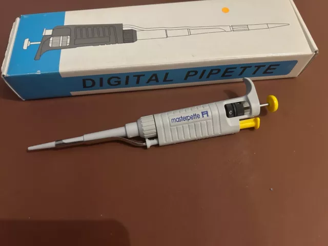 masterpette Digital Volumen Pipette 2 µl - 20 µl  Pipetten Pipette