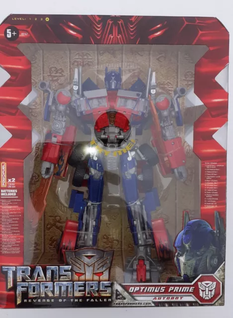 TRANSFORMERS OPTIMUS PRIME Leader Class Revenge Of The Fallen Left Foot ...