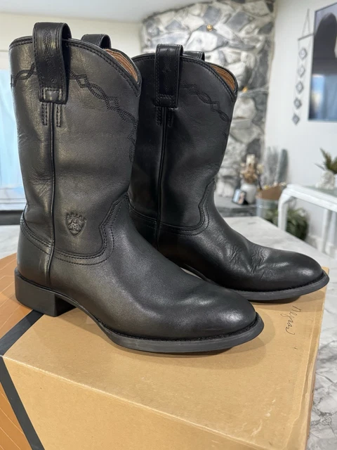 MEN’S ARIAT HERITAGE ROPER BOOTS~*~Sz 9.5 £37.86 - PicClick UK