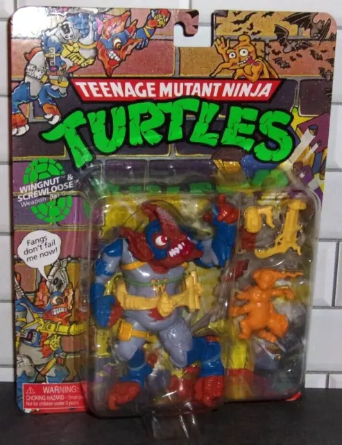 Teenage Mutant Ninja Turtles Retro Classic WINGNUT & SCREWLOOSE 2022 TMNT Sealed