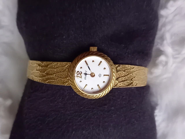 MONTRE FEMME VINTAGE Maty Plaque Or EUR 75,00 PicClick FR