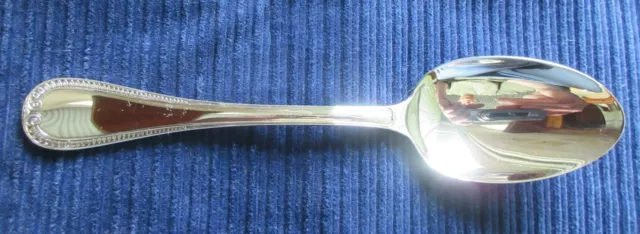 Christofle Malmaison Silver Plate Place Soup Spoon 7 1/2" New In Wrapper!