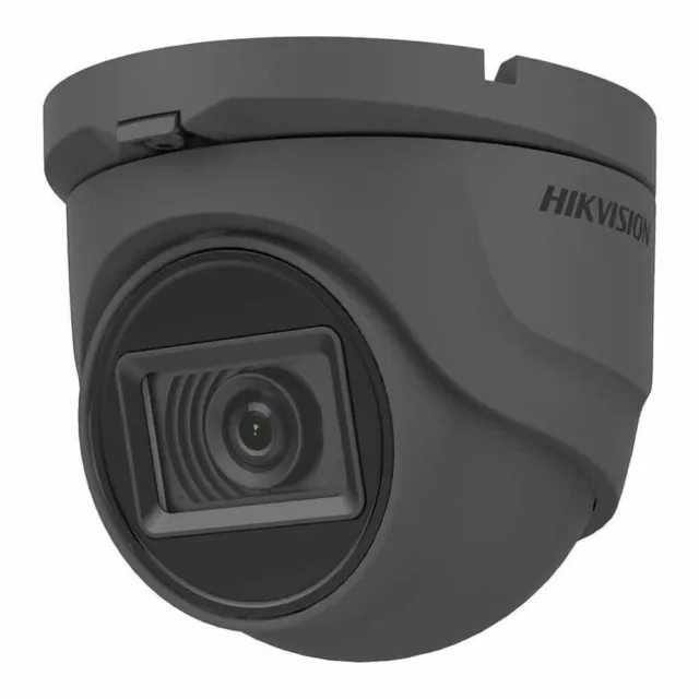 Hikvision 5Mp Hd Dome Cctv Camera 4K Outdoor Ds-2Ce76H0T-Itmf 2.8Mm Grey