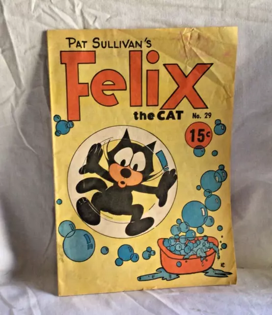 Pat Sullivan's Felix The Cat #29 - Australian Page Comics - 1969