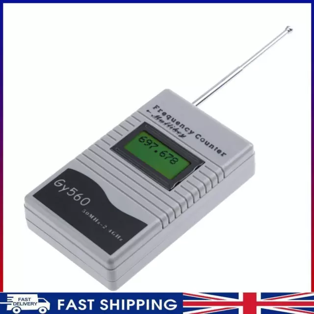 UK GY560 Frequency Counter Meter for 2-Way Radio Transceiver Portable