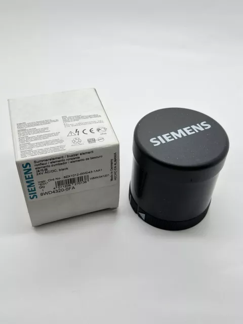 Siemens 8wd4320-0fa -new - elemento sommerso 24 V UC nero