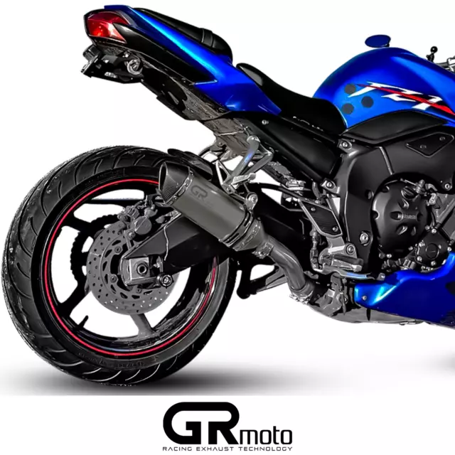 Escape para Yamaha FZ1 N Fazer 2006-2016 GRmoto Amortiguador Titanio Carbono