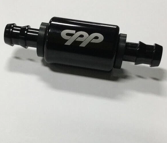 CPP Universal Power Steering Fuel Fluid In-line Filter with 1/2' push lock ends