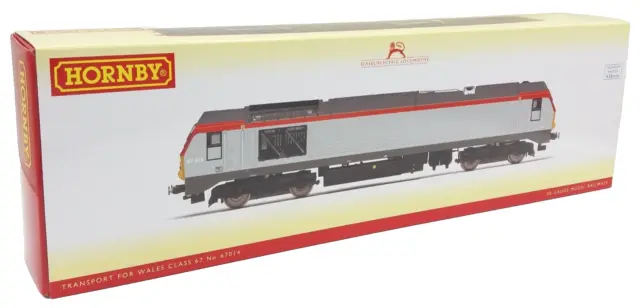 Hornby R30089 Transport for Wales, Class 67, Bo-Bo, 67014 - Era 11 BNIB OO Gauge