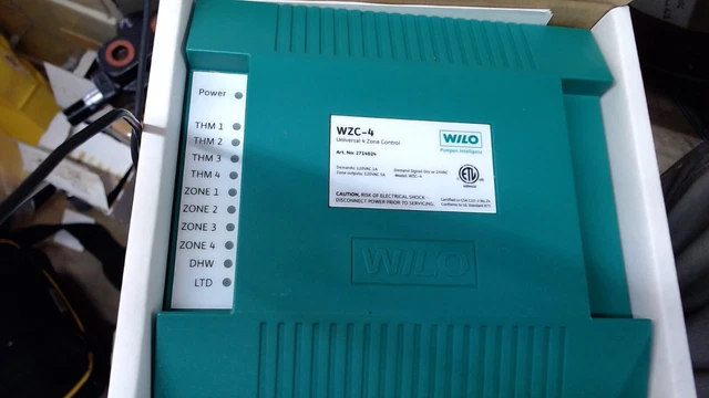Wilo WZC-4 four zone universal hydronic control NIB