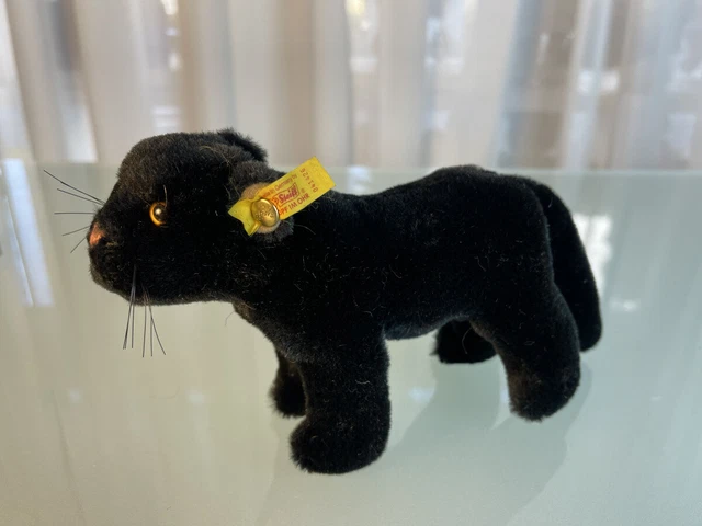 Figurine Starlux Série Animaux : Panthère Tachetée - Occasion En Parfait état, Collection Vintage Années 80