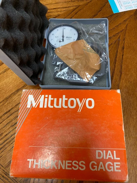 MITUTOYO 7326S DIAL Thickness Gauge,Accuracy +/-0.0002" $38.00 - PicClick