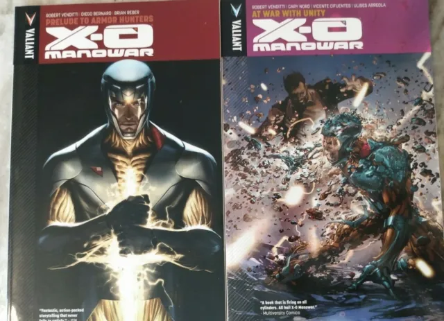 X-O Manowar: Vol.5 & 6 Valiant SC Graphic Novel TPB 2014 1st Printing