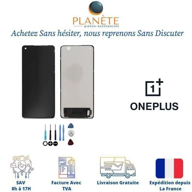 Écran LCD + Tactile OnePlus 8 Noir - Occasion (pour Pièce Détachée)