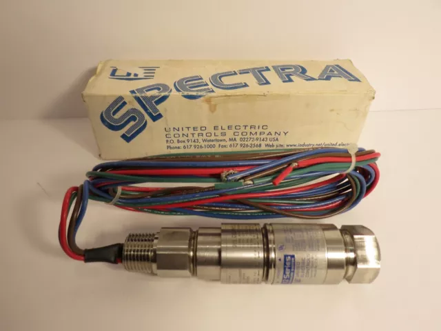 United Electric Controls Spectra 12 Series Pressure Switch Sample