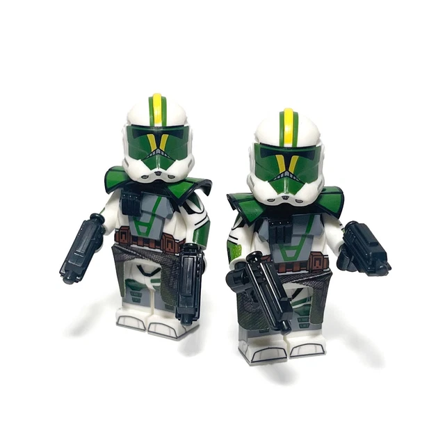 CUSTOM LEGO DOOM Unit ARC Troopers Star Wars Clone Wars Green ...