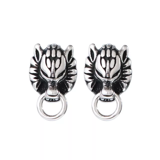 Final Fantasy VII 7 Cloud Wolf 1 Pair of Clip-ons Earrings Cosplay Pendant Game