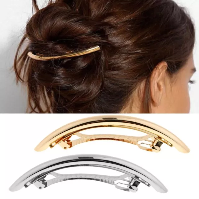 Cooper Tube Hair Clip Korean Headwear Ponytail Holder Clip  Hair Accessory