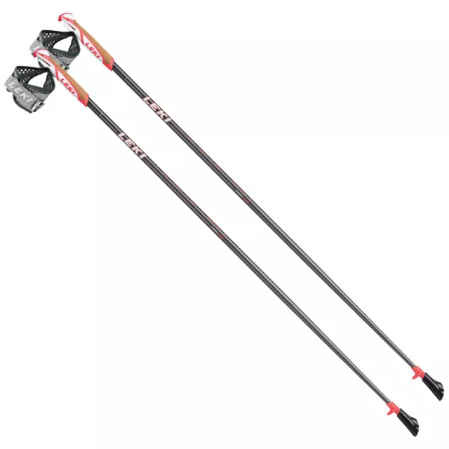 Leki Flash Carbon Nordic Walking Carbonstöcke Shark-Schlaufensystem Art 65025601 2