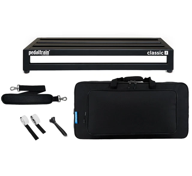 Pedaltrain PT-CL2-SC Gitarren-Effektpedal-Board, 24""x12,5"" & Softcase