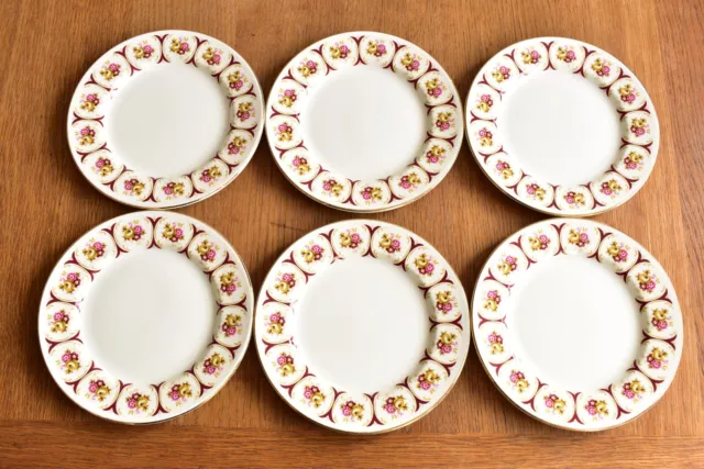 Vintage Staffordshire Bone China Westminster Tea / Side Plates X 6