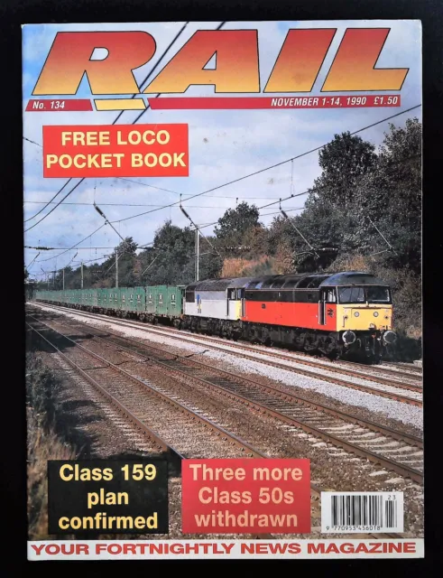 Rail Magazine No.134 November 1- 14 1990 mbox2167 Class 159 Plan Confirmed