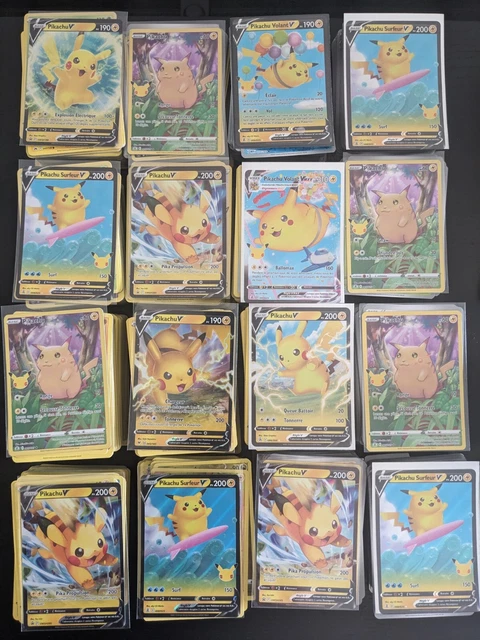 Pokémon Card Lot Pikachu Cosplay & Vaporeon VMAX Foil Rapid Strike
