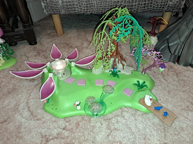 PLAYMOBIL 5444 LIGHT Up Fairy Island with Jewel Fountain Spares