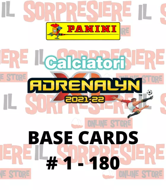 Adrenalyn XL Panini Calciatori 2021-2022 Base Cards de tu elección #1-180